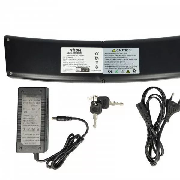   elektromos kerékpár akku Halfords 750632, 195326 - 8.7 Ah 36 V Li-Ion, fekete - Utángyártott