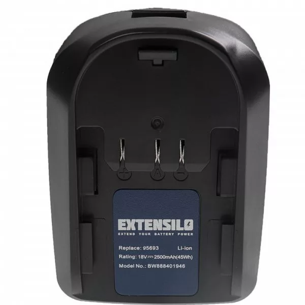 Szerszámgép akku Güde 58100, 58106, 58104, 95149, 95148, 95690 - 2500 mAh, 18 V, Li-Ion - Utángyártott akku