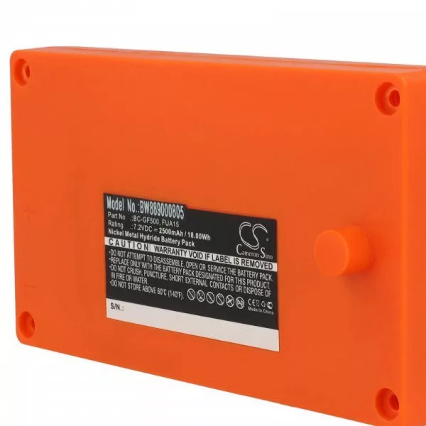 Gross Funk 100-001-885, BC-GF500, FUA15, FUA50 - 2500 mAh 7.2 V NiMH Utángyártott távirányító akku