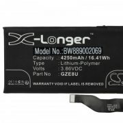   Google GZE8U - 4250 mAh 3.86 V Li-polymer - Utángyártott telefon akku