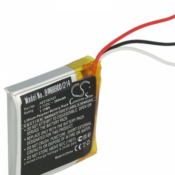 Okosóra - Golf Buddy AEE582525 - 300 mAh 3.7 V Li-polymer - utángyártott akku