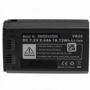   Godox VB26A, VB26 - 2600 mAh 7.2 V Li-Ion - Utángyártott vaku akkumulátor