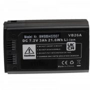   Godox VB26A, VB26 - 3000 mAh 7.2 V Li-Ion - Utángyártott vaku akkumulátor