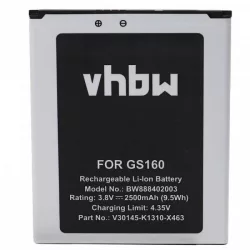   Gigaset V30145-K1310-X463 - 2500 mAh 3.8 V Li-Ion - Utángyártott telefon akku