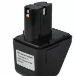 Szerszámgép akku Gesipa CPT12/2 EHD Blind Rivet Gun - 2000 mAh, 12 V, NiMH - Utángyártott akku - VHBW
