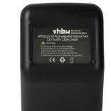 Szerszámgép akku Gesipa CPT12/2 EHD Blind Rivet Gun - 2000 mAh, 12 V, NiMH - Utángyártott akku - VHBW