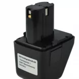 Szerszámgép akku Gesipa CPT12/2 EHD Blind Rivet Gun - 2500 mAh, 12 V, NiMH - Utángyártott akku - VHBW