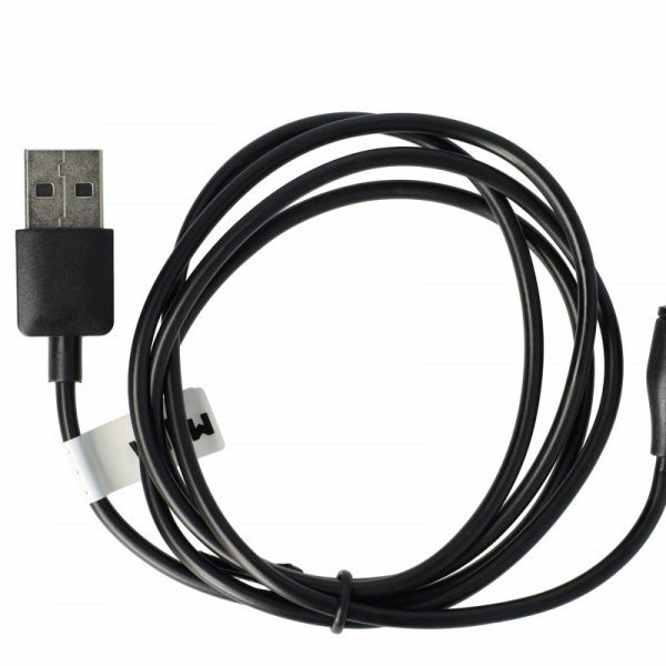 Töltőkábel Garmin 8013048 Garmin Fitness Tracker - USB A Kábel, 100cm, fekete - Utángyártott
