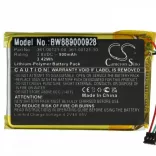 GPS Tracker Garmin 361-00121-00, 361-00121-10 - 900 mAh 3.8 V Li-polymer - Utángyártott akku - VHBW