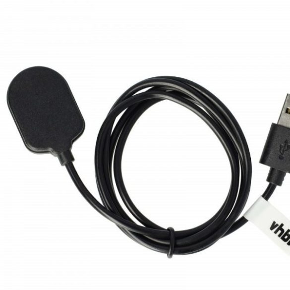 Töltőkábel Garmin 010-13225-13 for Garmin Fitness Tracker - USB A Kábel, 100cm, fekete - Utángyártott
