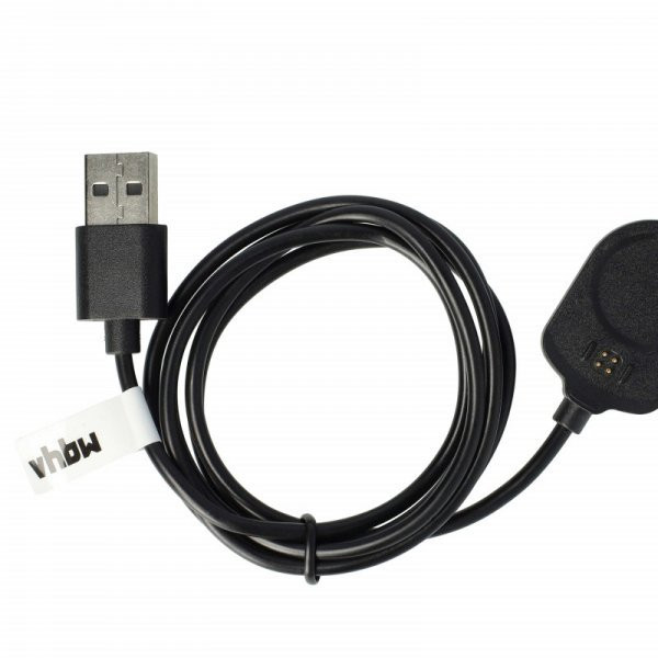 Töltőkábel Garmin 010-13225-13 for Garmin Fitness Tracker - USB A Kábel, 100cm, fekete - Utángyártott