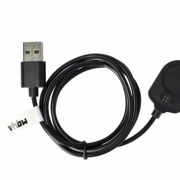 Töltőkábel Garmin 010-13225-13 for Garmin Fitness Tracker - USB A Kábel, 100cm, fekete - Utángyártott