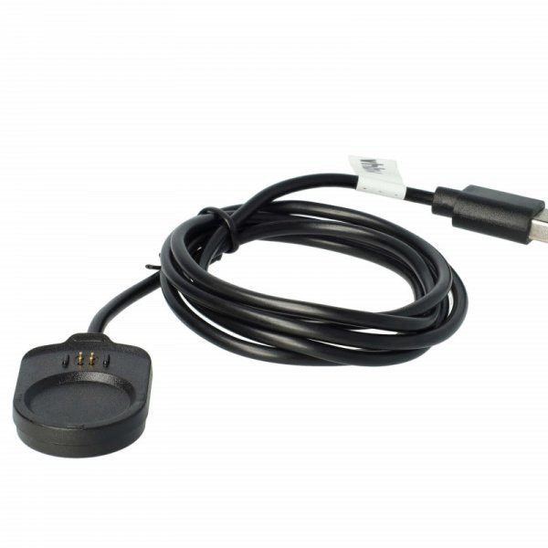 Töltőkábel Garmin 010-13225-13 for Garmin Fitness Tracker - USB A Kábel, 100cm, fekete - Utángyártott