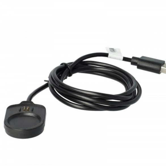 Töltőkábel Garmin 010-13225-13 for Garmin Fitness Tracker - USB A Kábel, 100cm, fekete - Utángyártott