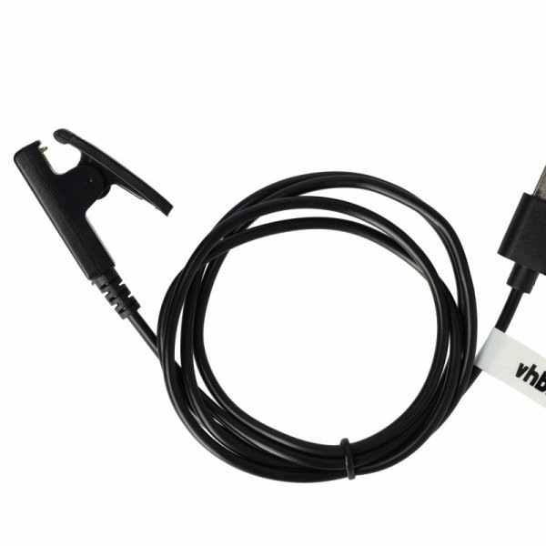 Töltőkábel Garmin 010-11029-19 for Garmin Fitness Tracker - Kábel, 100cm, fekete - Utángyártott