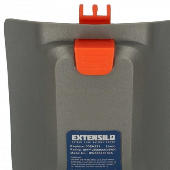 Hose Box Gardena 008A231 - 2500 mAh 18 V Li-Ion - Utángyártott akku