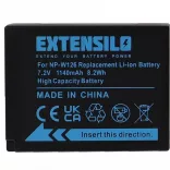 Fujifilm NP-W126, NP-W126s - 1140mAh, 7.2V, Li-Ion - Utángyártott Kamera akku - VHBW
