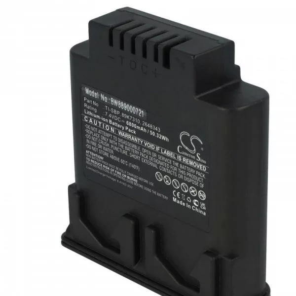 Thermal Imaging Camera Fluke 89K7310, TI-SBP, 2648343 - 6800 mAh 7.4 V Li-Ion - Utángyártott tablet akku