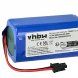 Eufy T2996011, CMICR18650F9M-4S1P for Eufy 3000mAh, 14.4V, Li-Ion - Utángyártott porszívó akku - VHBW