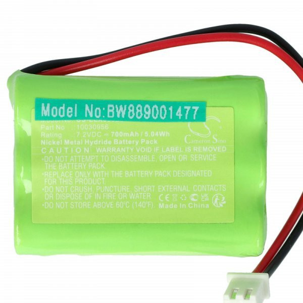   Esylux 10030956 - 700 mAh 7.2 V NiMH - Utángyártott vészvilágítás akku