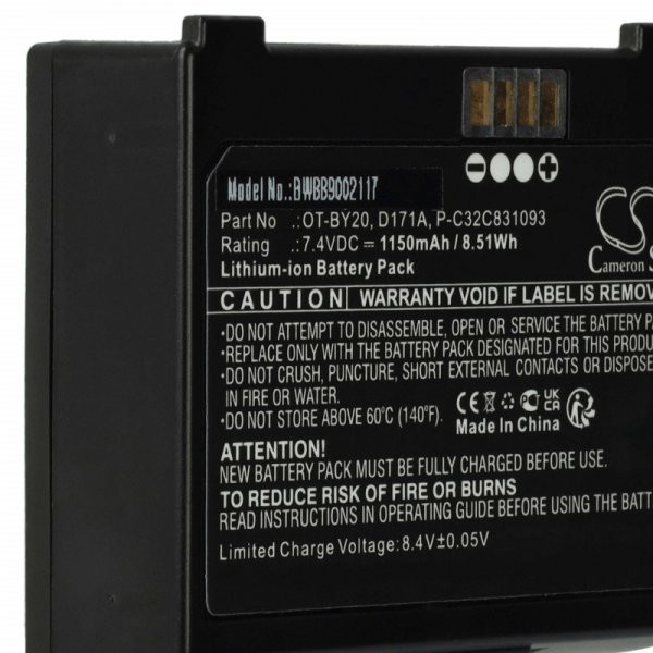 Printer Epson OT-BY20, D171A, 2165069, P-C32C831093 - 1150 mAh 7.4 V Li-Ion - Utángyártott akki