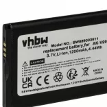 Emporia AK-V99 - 1200 mAh 3.7 V Li-Ion - Utángyártott telefon akku - VHBW