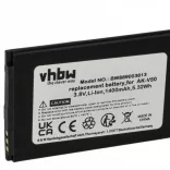Emporia AK-V50-4G - 1400 mAh 3.8 V Li-Ion - Utángyártott telefon akku - VHBW