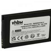  Emporia AK-V50-4G - 1400 mAh 3.8 V Li-Ion - Utángyártott telefon akku