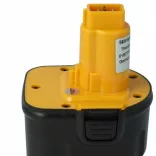 Szerszámgép akku ELU EZWA60, EZWA49, EZWA61 - 2000 mAh, 12 V, NiMH - Utángyártott akku - VHBW