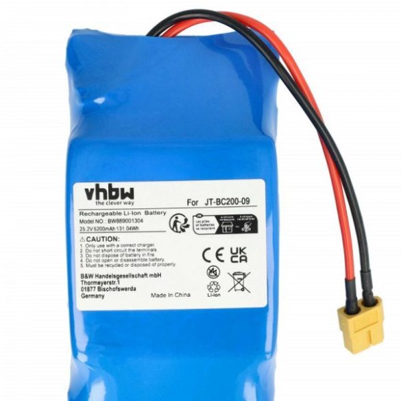Jetech Hoverboard 0702AS-HCY - 5200 mAh 25.2 V Li-Ion - utángyártott akku