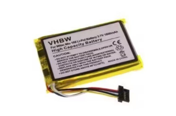 GPS Mitac Mio E3MIO2135211 - 1800mAh, 3.7V - Utángyártott akku