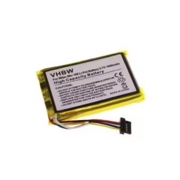 GPS Mitac Mio E3MIO2135211 - 1800mAh, 3.7V - Utángyártott akku