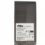 Dyson 96547001, 965470-01 for Dyson 2000mAh, 25.2V, Li-Ion - Utángyártott porszívó akku - VHBW