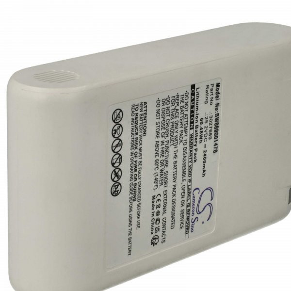 Dreame P2046-7S1P-BCB, 3027689, P2046-7S1P-BCA for Dreame 2400mAh, 25.2V, Li-Ion - Utángyártott porszívó akku