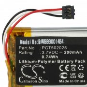   Microphone DJI PCT502025 - 200 mAh 3.7 V Li-polymer - Utángyártott akku