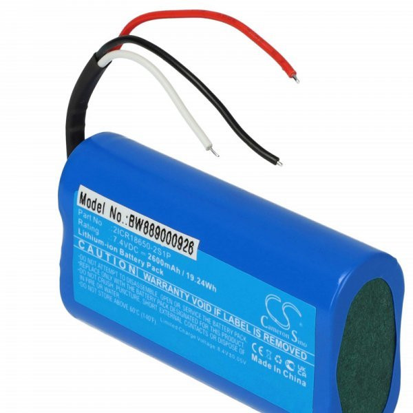 Gimbal Stabiliser DJI 2ICR18650-2S1P - 2600 mAh 7.4 V Li-Ion - Utángyártott akku