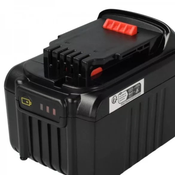 Szerszámgép akku Dewalt DCB182, DCB180, DCB181-XJ, DCB181 - 6000 mAh, 18 V, Li-Ion - Utángyártott akku - VHBW