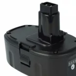 Szerszámgép akku Dewalt DE9039, DC9096, DC9099, DE9096, DE9095 - 3000 mAh, 18 V, Li-Ion - Utángyártott akku - VHBW