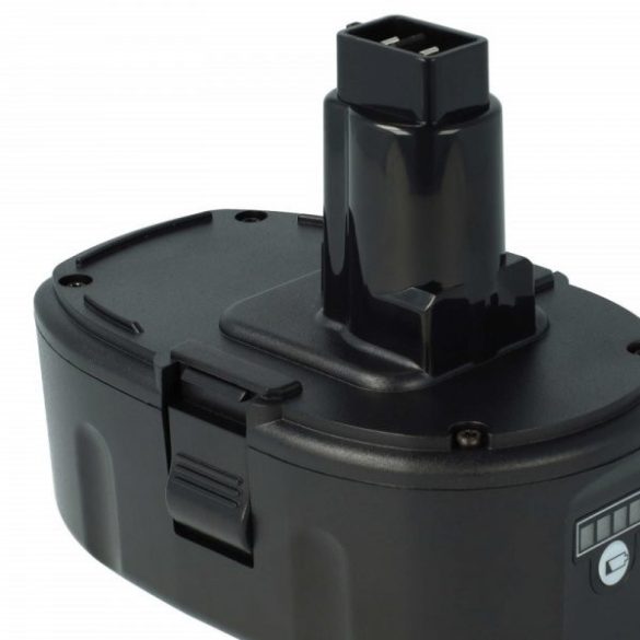 Szerszámgép akku Dewalt DE9039, DC9096, DC9099, DE9096, DE9095 - 3000 mAh, 18 V, Li-Ion - Utángyártott akku