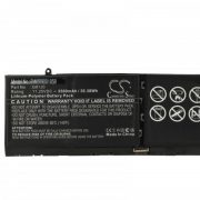   Dell G91J0 - 3500 mAh 11.25 V Li-polymer, fekete - Utángyártott notebook akku