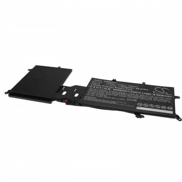 Dell YM9KC, Y9M6F, 08K84V - 6050 mAh 11.4 V Li-polymer - Utángyártott notebook akku