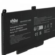   Dell RJ40G, 075X16 - 3000 mAh 15.2 V Li-Ion - Utángyártott notebook akku