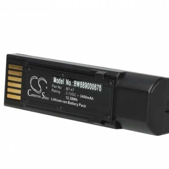 Datalogic 128004721, BT-47, RBP-GM45 - 3400 mAh 3.7 V Li-Ion Utángyártott vonalkód olvasó akku - VHBW