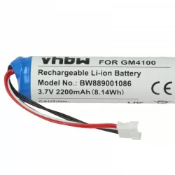   Datalogic 128000894, BT-8, RBP-4000 - 2200 mAh 3.7 V Li-Ion Utángyártott vonalkód olvasó akku