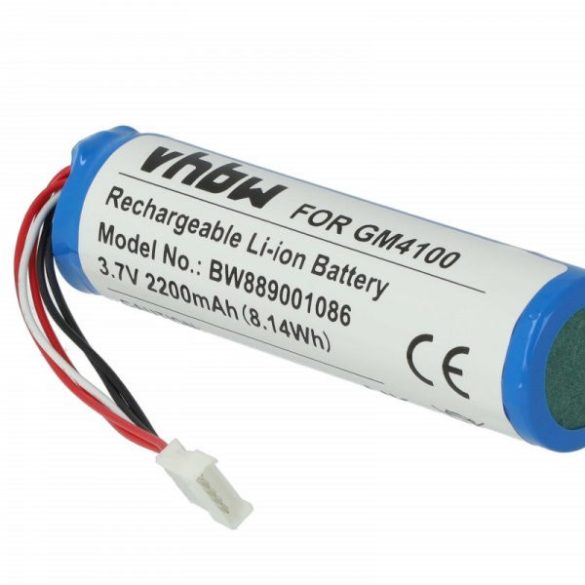 Datalogic 128000894, BT-8, RBP-4000 - 2200 mAh 3.7 V Li-Ion Utángyártott vonalkód olvasó akku