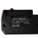 Szerszámgép akku Cyklop 2187.002-A, H-2385-BATT, 2187.002 - 4000 mAh, 14.4 V, Li-Ion - Utángyártott akku - VHBW
