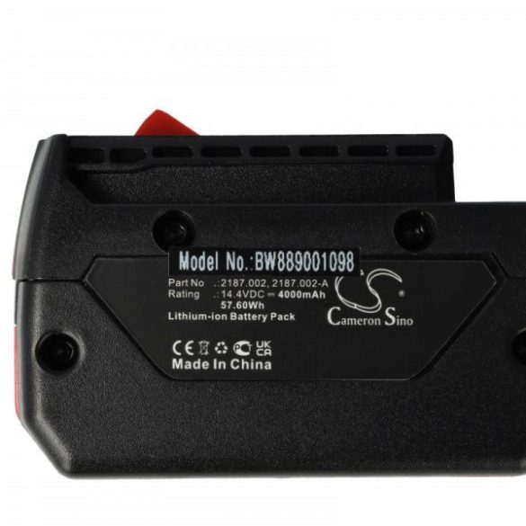 Szerszámgép akku Cyklop 2187.002-A, H-2385-BATT, 2187.002 - 4000 mAh, 14.4 V, Li-Ion - Utángyártott akku