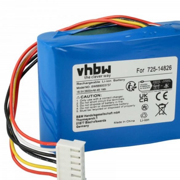Fűnyíró Cub Cadet 725-14826, 725-14827, 725-18426 - 2600 mAh 18.5 V Li-Ion - Utángyártott akku