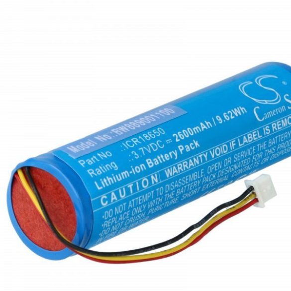 Billentyűzet - Corsair ICR18650 - 2600 mAh 3.7 V Li-Ion - Utángyártott