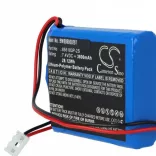 Egészségügyi eszköz - CONTEC 855183P-2S - 3800 mAh 7.4 V Li-polymer - Utángyártott akku - VHBW